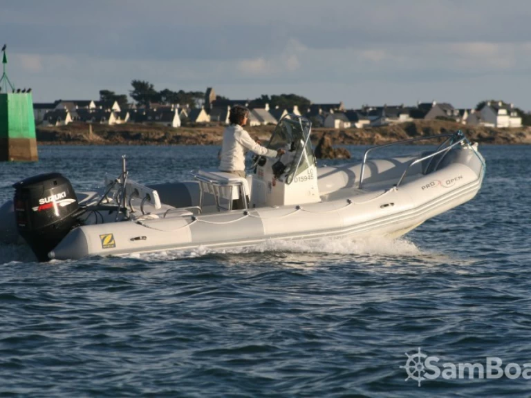 Location Semi-rigide à Port-Louis - Zodiac ZODIAC 650 PRO OPEN