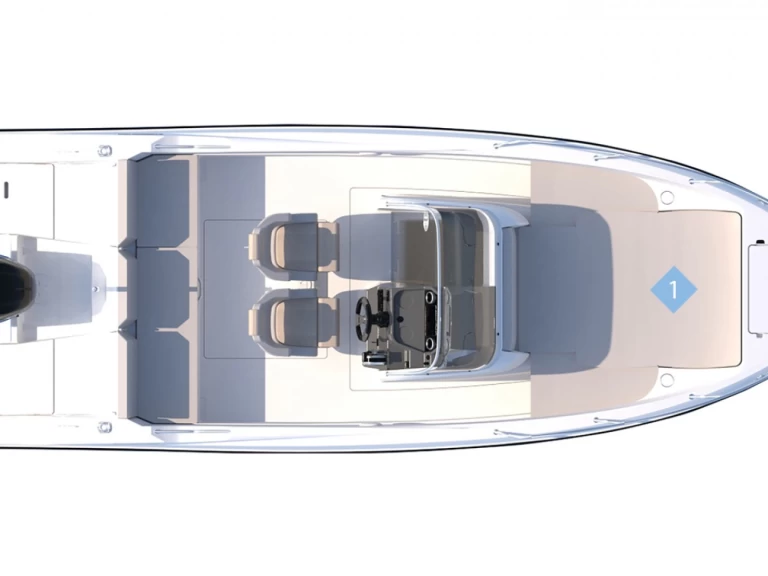 Location Bateau à moteur à Port Mahon - Quicksilver Quicksilver 675 Activ Open