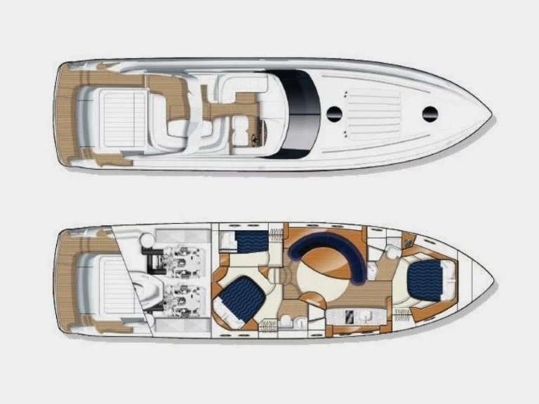 Location bateau Port Mahon pas cher Princess V58