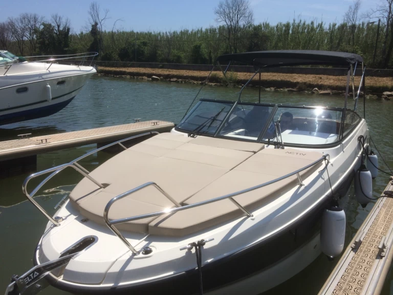 Location Bateau à moteur Quicksylver avec permis