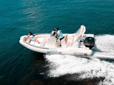 RIB rental with or without captain Lomac Roses
