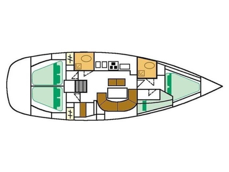 Location bateau Volos pas cher Oceanis 411 Clipper