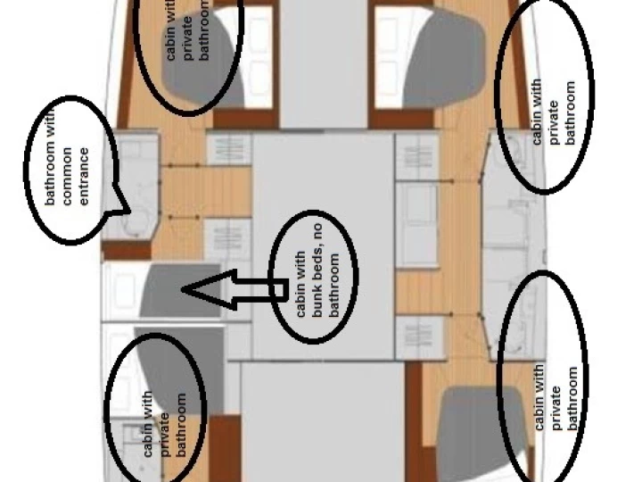 Location bateau Fountaine Pajot Saona 47 à Biograd na Moru sur Samboat