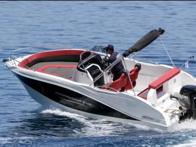 Rent a Motorboat Okiboats Barracuda 545 Open in Zakynthos (Korfadi