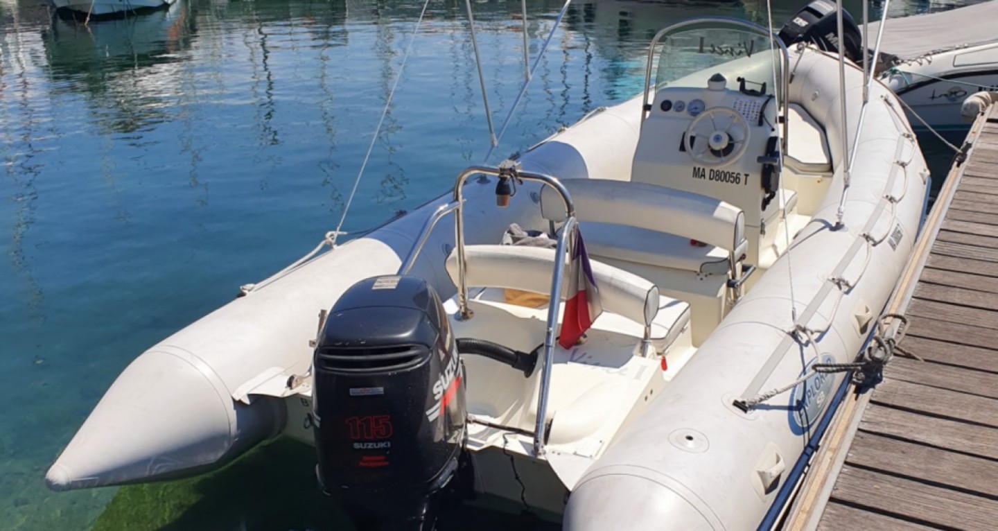 Location Semirigide Bombard Explorer 640 SB Port Corbières SamBoat