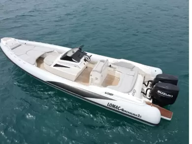 Rent a RIB Lomac Adrenalina 9.5 in Ajaccio (AD 9.5 - Cusco) | SamBoat