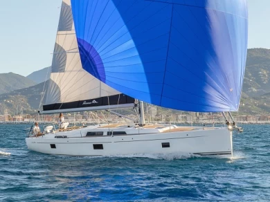Hanse Hanse 508 charter bareboat or skippered in  Álimos