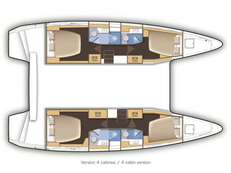 Location Catamaran à Lefkáda - Lagoon Lagoon 42