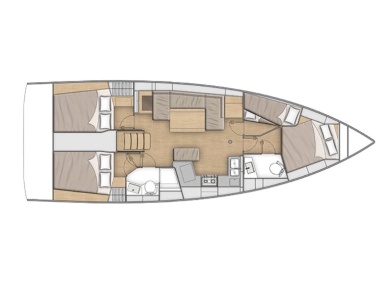 Bénéteau Oceanis 40.1 a louer à Castiglioncello