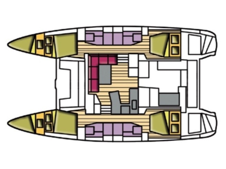 Location bateau Marina Cala dei Sardi pas cher Lagoon 42