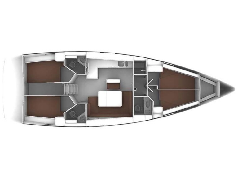 Location à Skiathos - Bavaria Cruiser 46 sur SamBoat