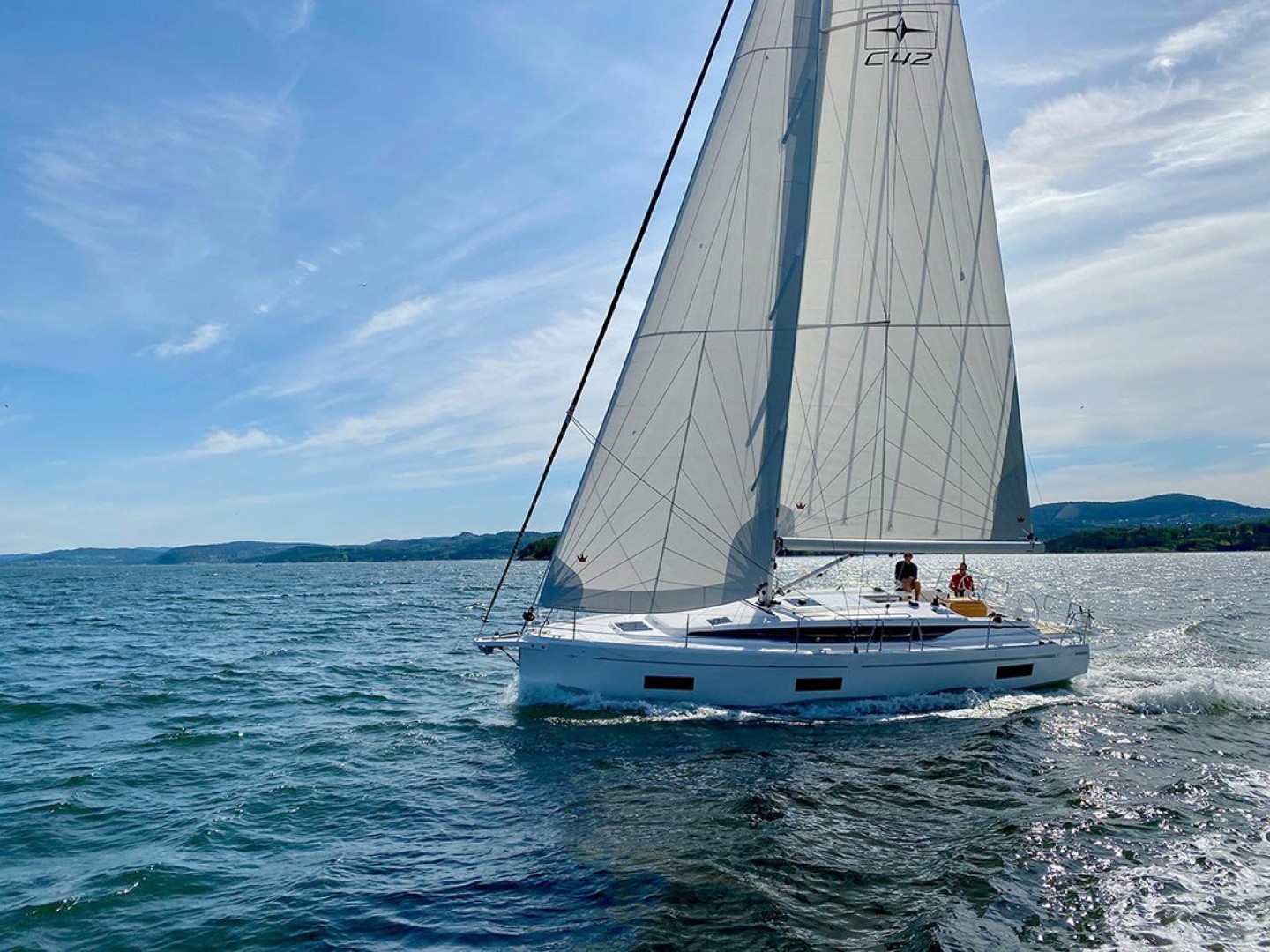 Bavaria C42 eco solar sailboat charter in Pula, Croatia