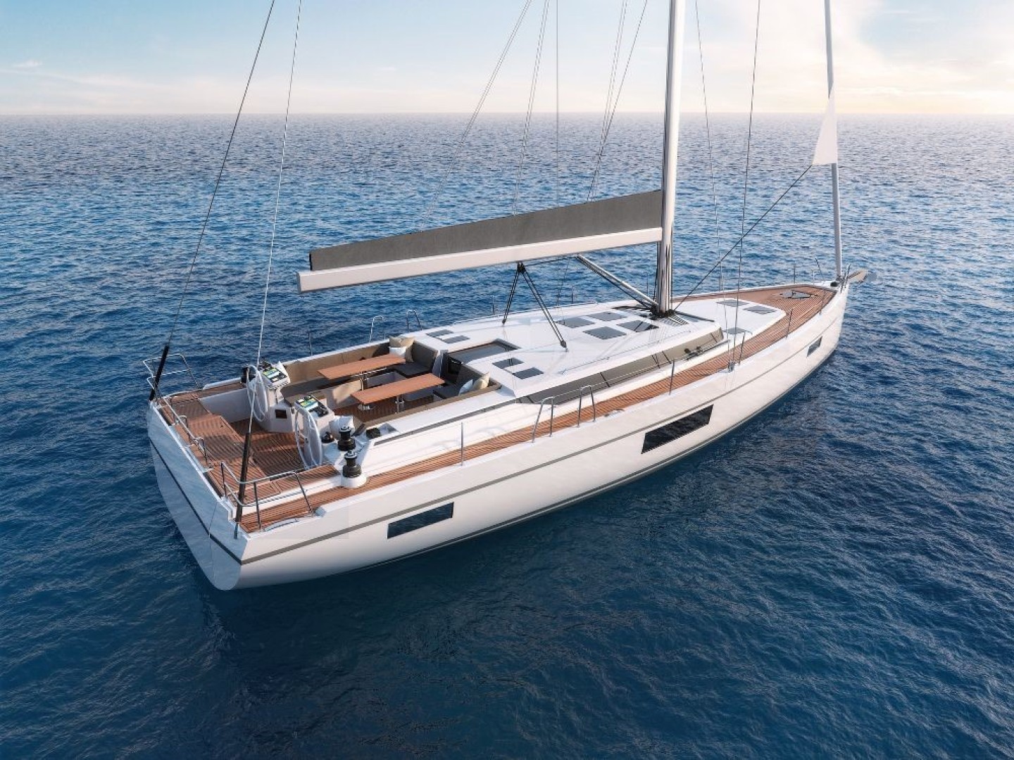 Bavaria C57 eco solar sailboat charter at ACI Marina Split, Croatia