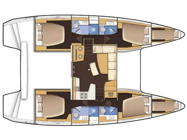 Location bateau Le Marin pas cher Lagoon 42