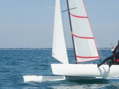 Bareboat Rental Catamaran Nacra with a boat licence