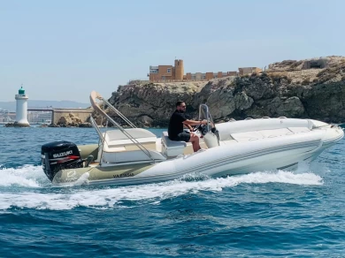 Zodiac NZO 680 charter bareboat or skippered in  Marseille