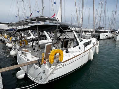 Bénéteau Oceanis 38.1 charter bareboat or skippered in  Sukošan