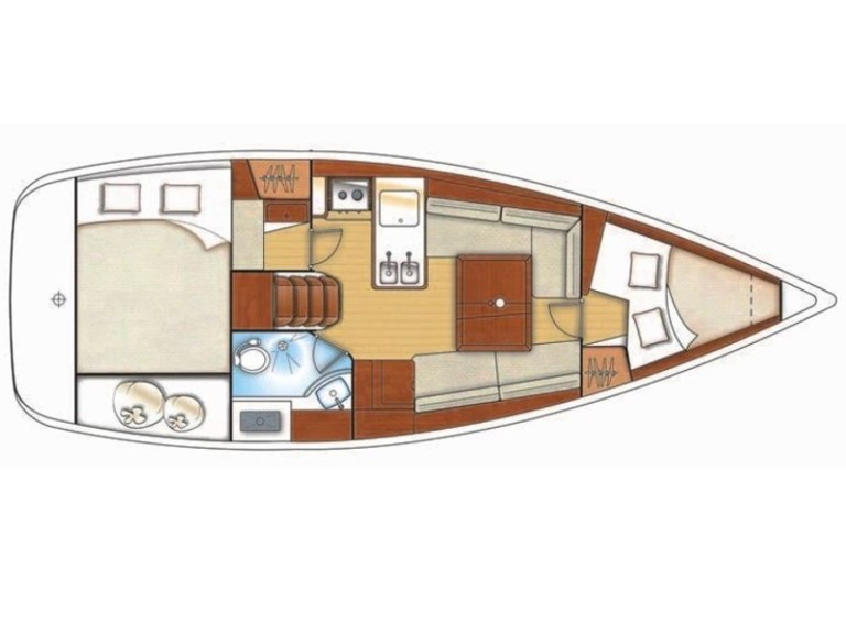 Location bateau Bénéteau Oceanis 31 à Sukošan sur Samboat