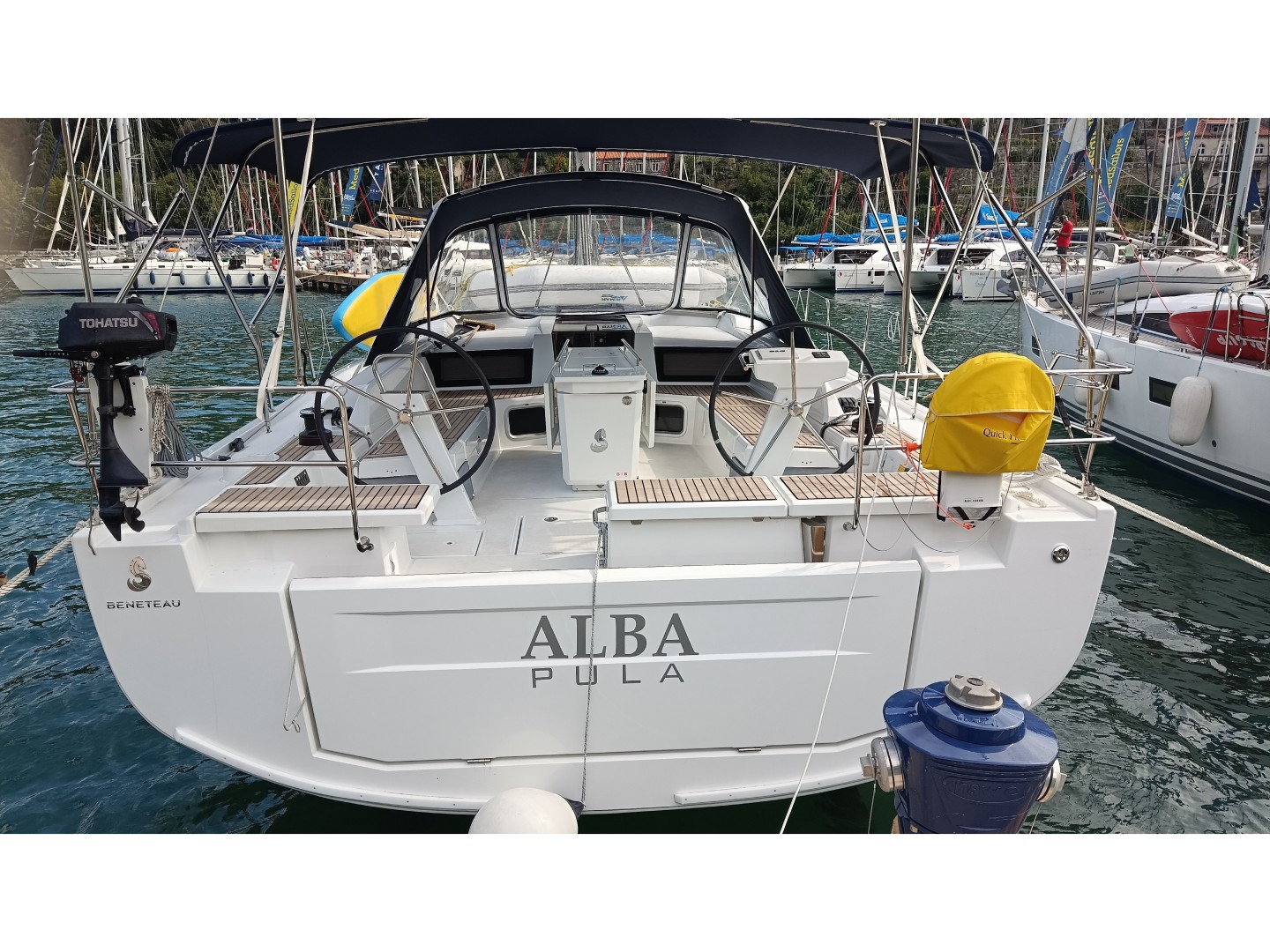 Bénéteau Oceanis 51.1 eco solar sailboat charter in Dubrovnik, Croatia
