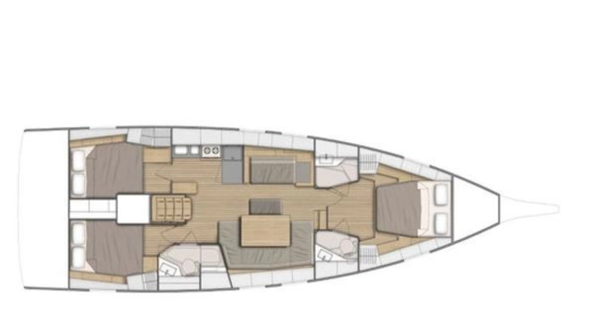 Location bateau Bénéteau Oceanis 46.1 à Le Marin sur Samboat