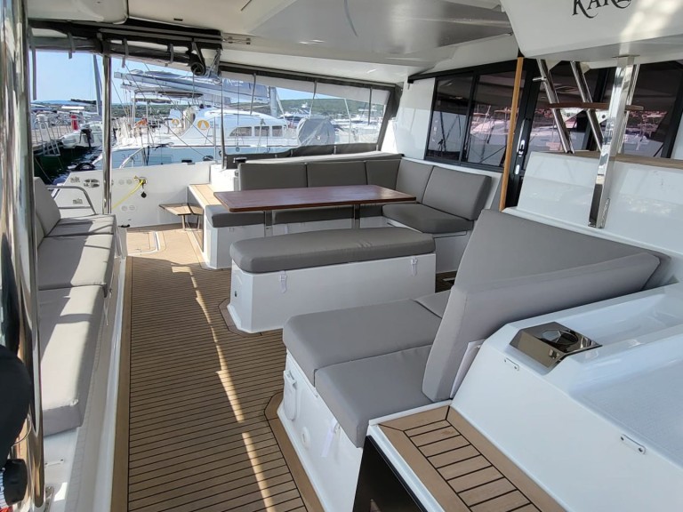 Location Catamaran Fountaine Pajot avec permis