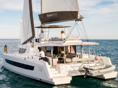 Bali Catamarans Bali 4.6 charter bareboat or skippered in  Port de Lefkada