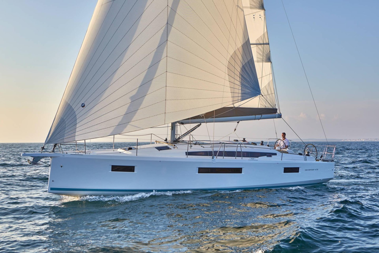 Jeanneau Sun Odyssey 410 eco solar sailboat charter in Primošten, Croatia
