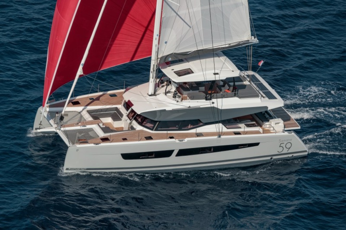 Location Catamaran Fountaine Pajot Samana 59 (ALLURE) - Ateny | SamBoat