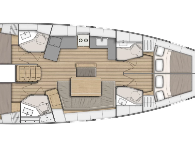 Louez un Bénéteau Oceanis 46.1 à Dème de Vólos