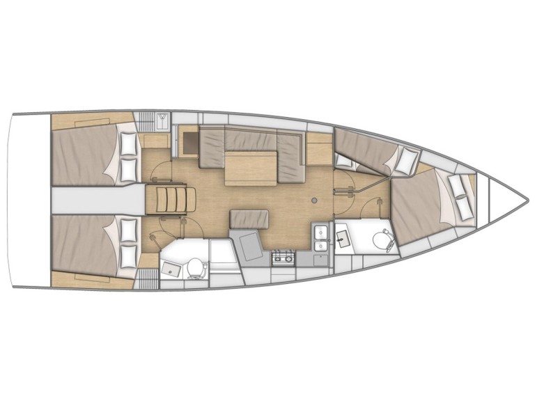 Location à Gouviá - Bénéteau Oceanis 40.1 sur SamBoat