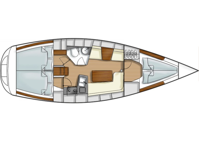 Location à Níkiti - Hanse Hanse 342 sur SamBoat