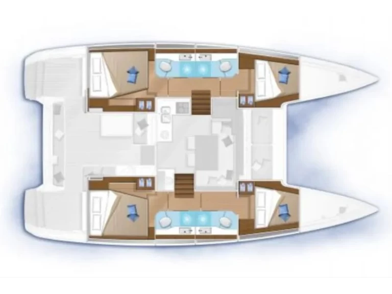 Location bateau Marmaris pas cher Lagoon 40
