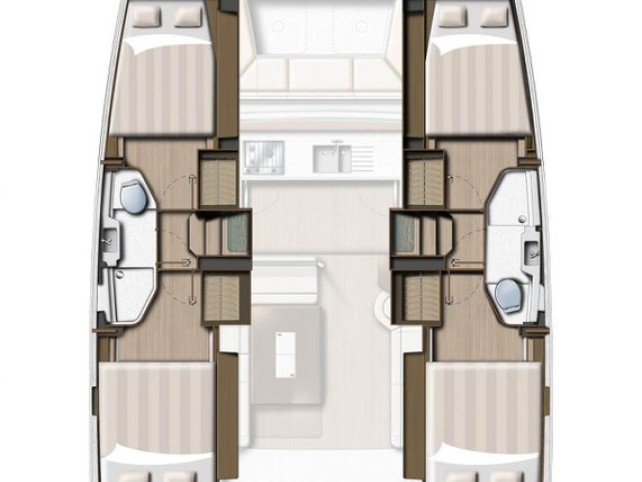 Bali Catamarans Bali Catsmart a louer à Lefkáda
