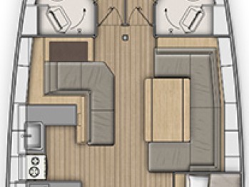 Location à Lefkáda - Bénéteau Oceanis 51.1 sur SamBoat