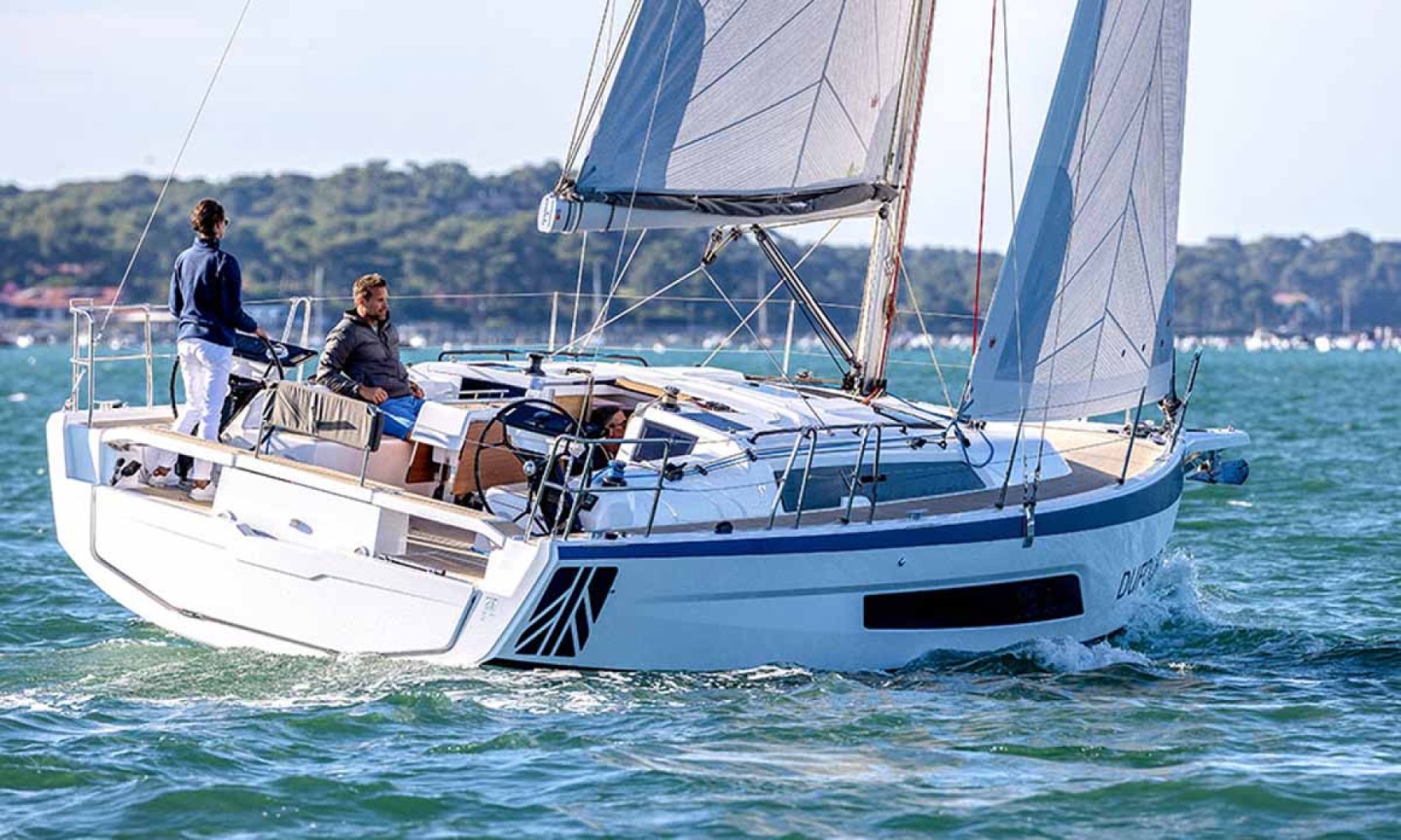 Dufour 37 eco solar sailboat charter in Biograd na Moru, Croatia