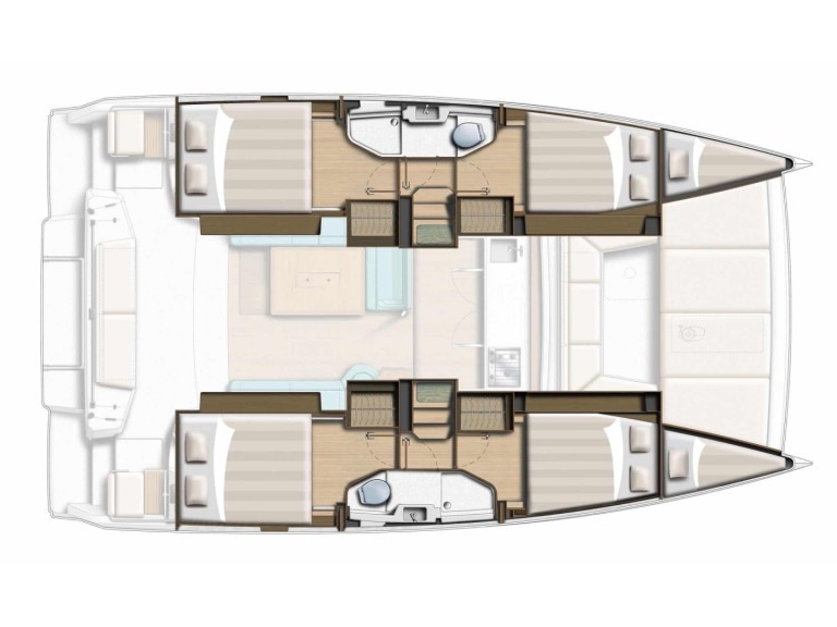 Catamaran à louer à Lefkáda au meilleur prix
