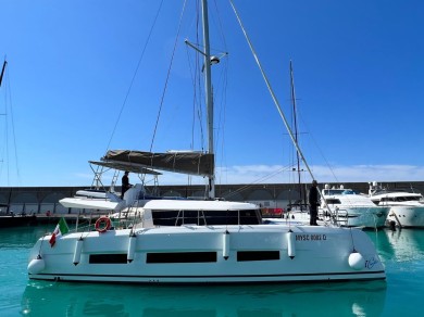 Bareboat Rental Catamaran Dufour with a boat licence