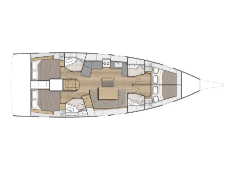 Location Voilier à Kos - Bénéteau Oceanis 46.1
