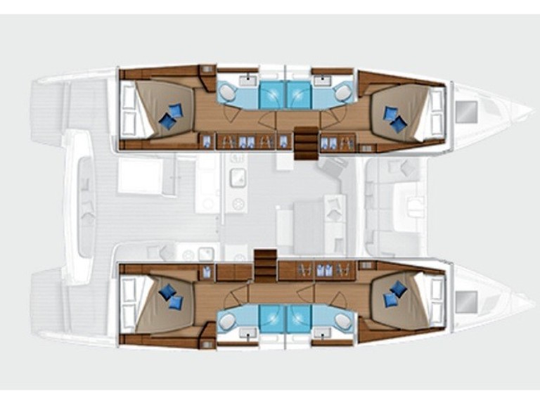 Louer Catamaran avec ou sans skipper Lagoon à D-Marin Dalmacija Marina