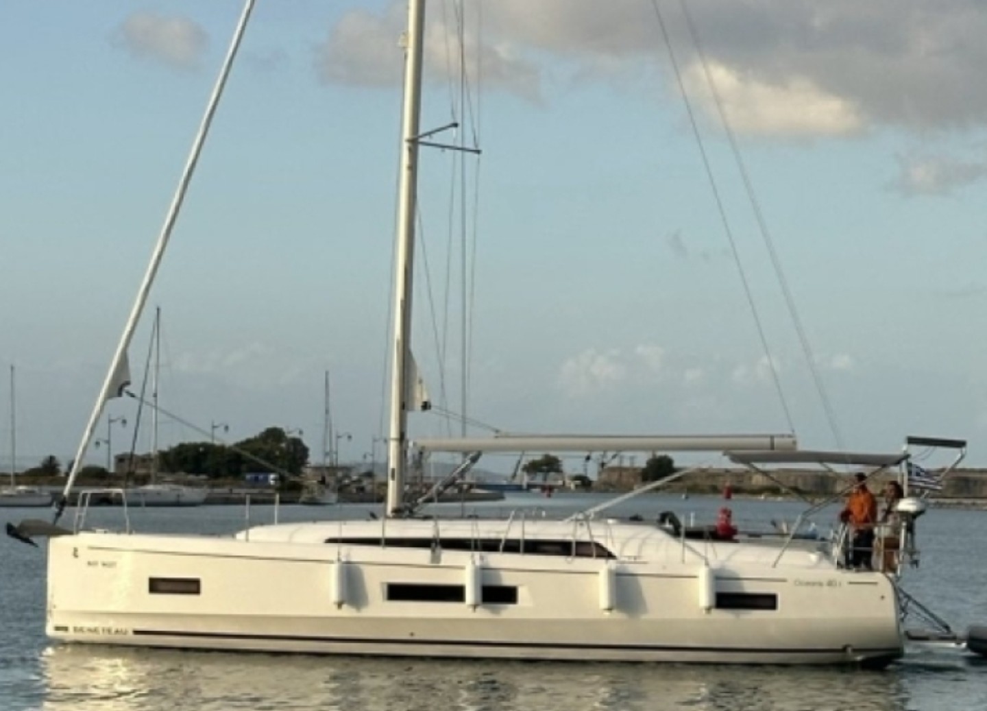 Beneteau Oceanis 40.1 eco solar sailboat charter in Lefkada, Greece