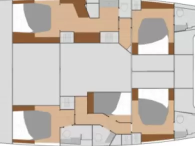 Louez un Fountaine Pajot Saba 50 à Ajaccio