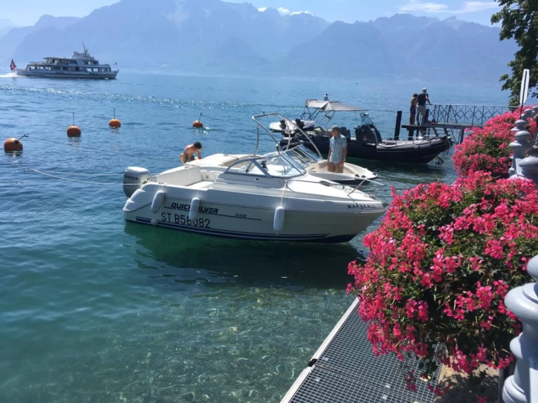 Location bateau Quicksilver Quicksilver 520 Cruiser à Évian-les-Bains sur Samboat