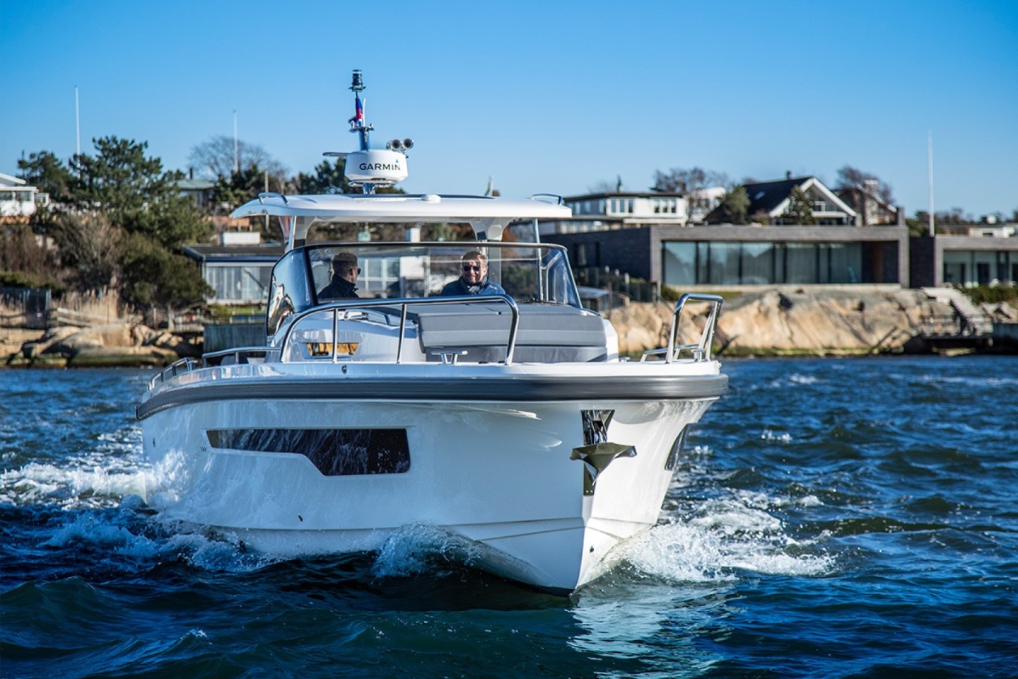 Nimbus T11 eco solar motor yacht charter from Sukošan, Croatia