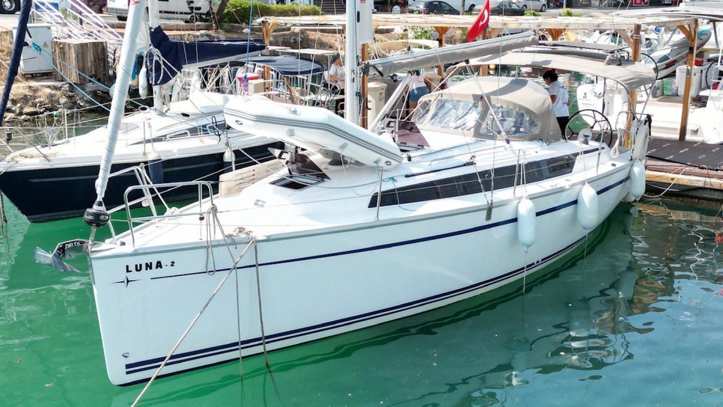 Bavaria Cruiser 34 eco solar sailboat charter at Marina Imbat, Fethiye
