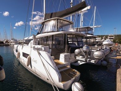 Lagoon Lagoon 46 charter bareboat or skippered in  Sukošan