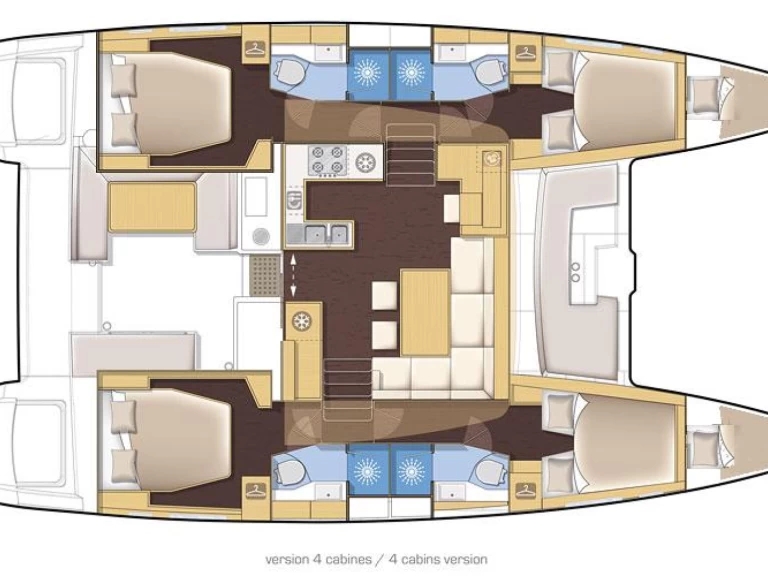 Catamaran à louer à Lefkáda au meilleur prix