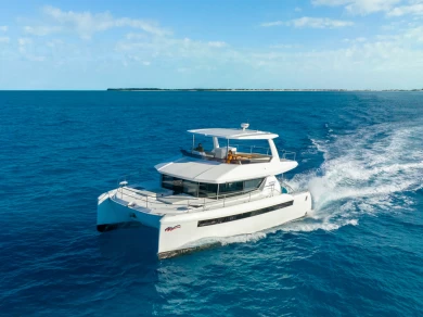 Leopard Leopard 46 Powercat charter bareboat or skippered in  Road Town