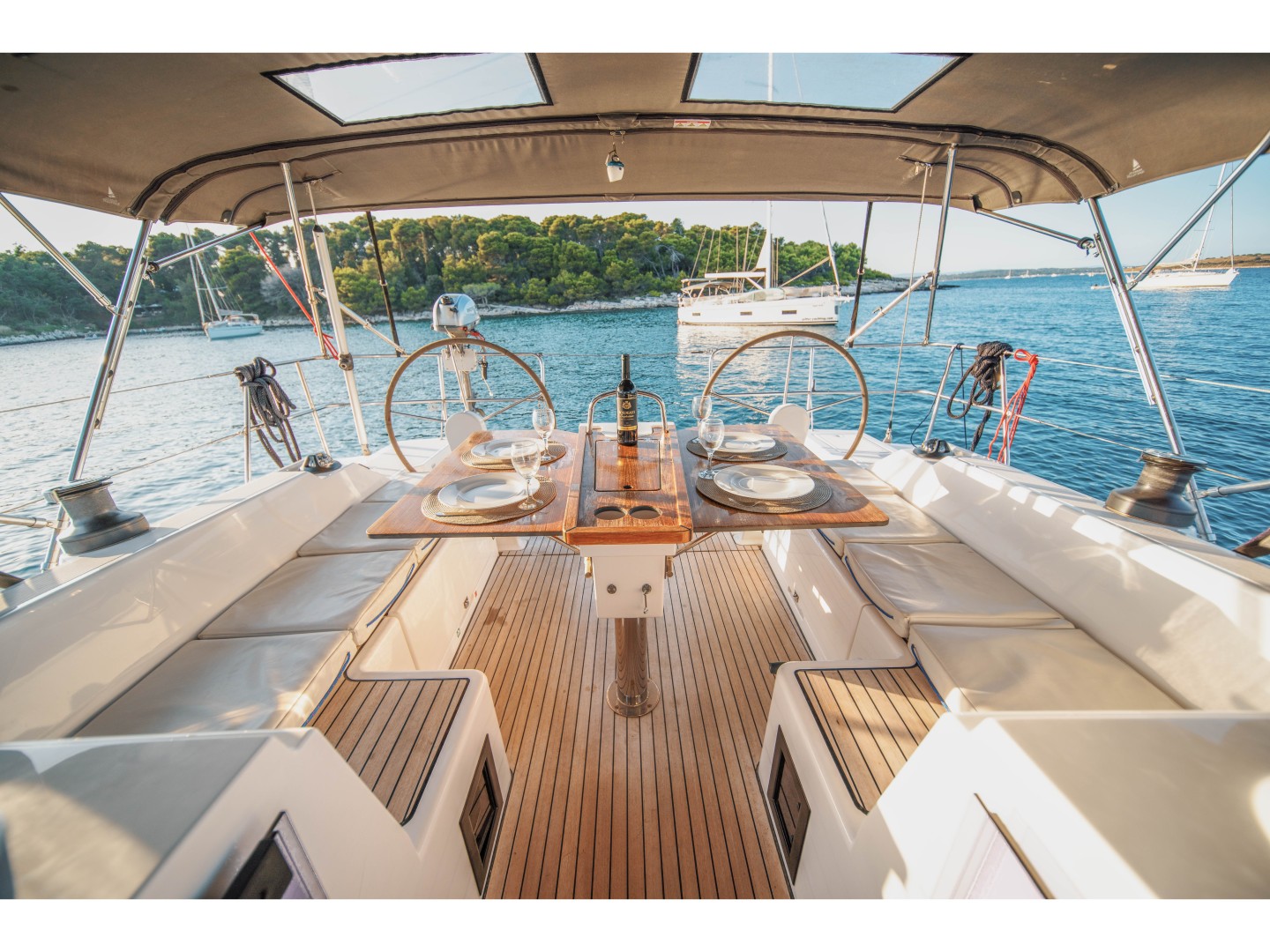 Bavaria C42 eco solar sailboat charter in Medulin, Croatia