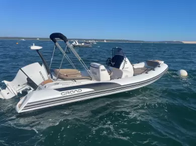 GRANDES BOAT RACE CLASSIC 純金 Rent a RIB Grand Boats Golden Line G650LF in Bélisaire | SamBoat