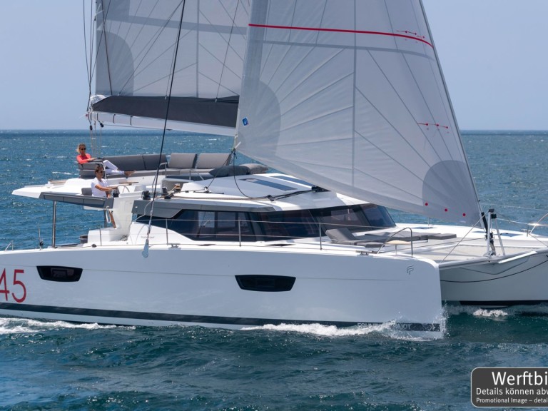 Location bateau Fountaine Pajot Elba 45 à Pula sur Samboat
